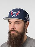 Бейсболка MITCHELL NESS арт. 6HSFLR22464-WCANAVY Washington Capitals NHL (темно-синий)